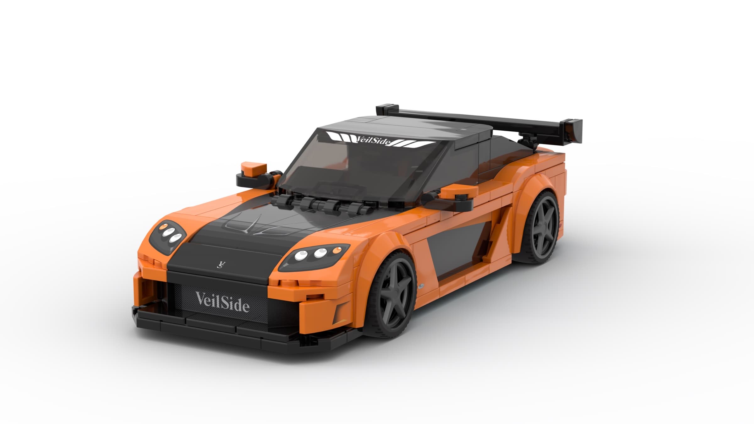 Inspired by Mazda RX-7 Wide-body